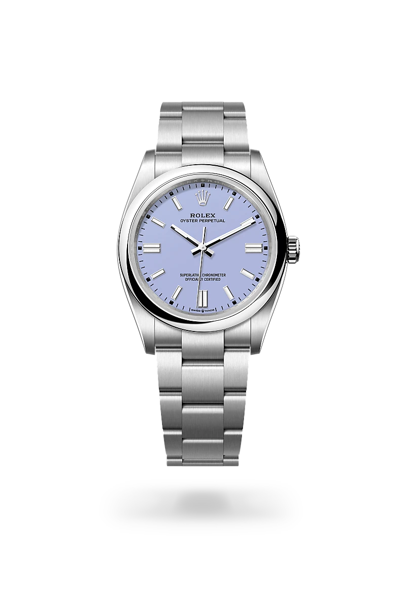 Rolex Oyster Perpetual in Oystersteel, M126000-0013 - Shreve Palo Alto