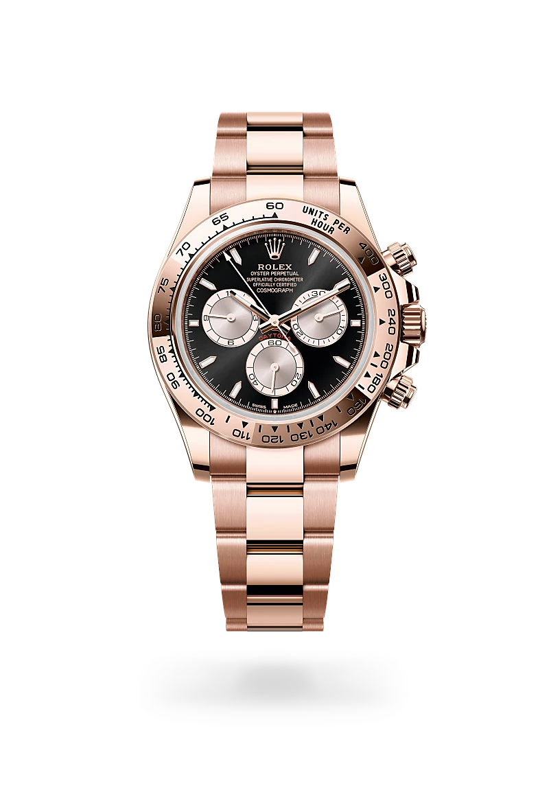 Rolex Cosmograph Daytona in 18 kt Everose gold, M126505-0001 - Shreve Palo Alto