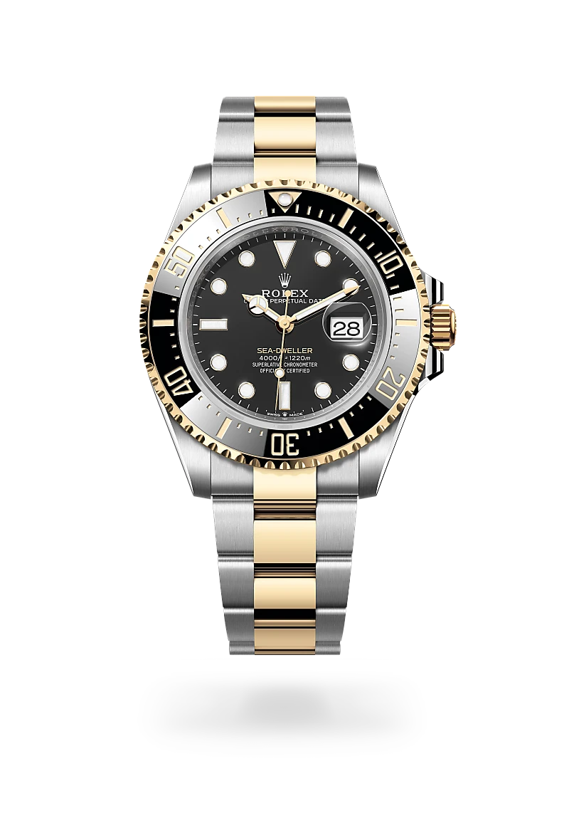 Rolex Sea-Dweller in Yellow Rolesor - combination of Oystersteel and yellow gold, M126603-0001 - Shreve Palo Alto