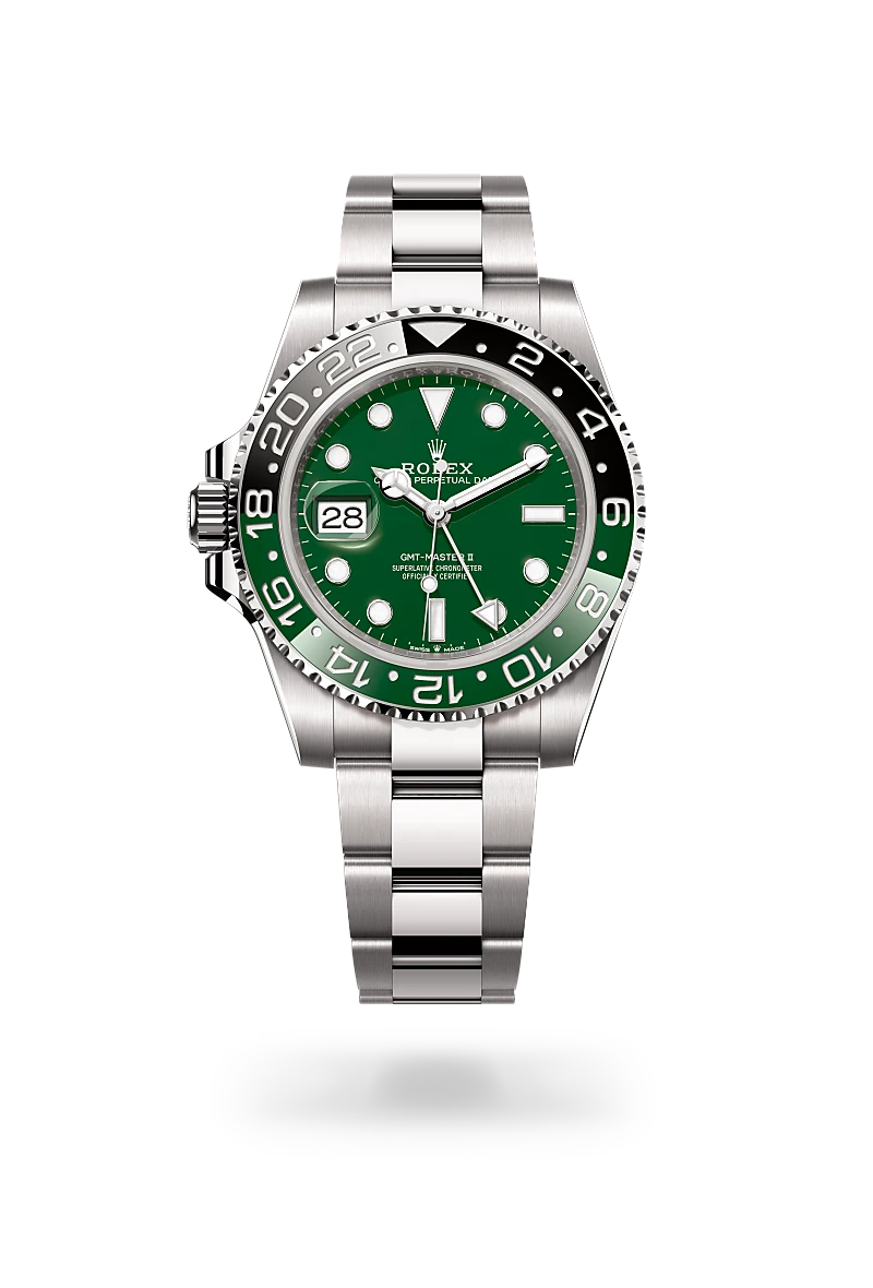 Rolex GMT-Master II in 18 kt white gold, M126729VTNR-0001 - Shreve Palo Alto