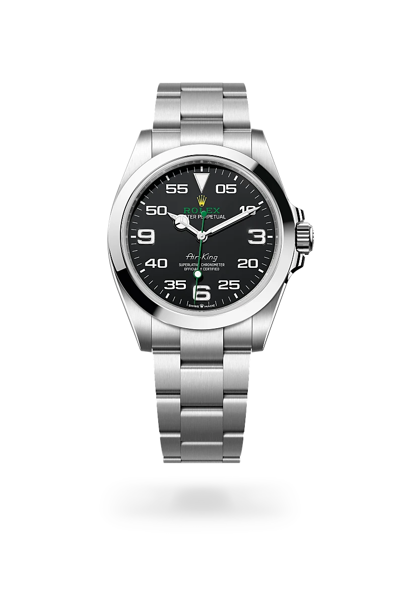 Rolex Air-King in Oystersteel, M126900-0001 - Shreve Palo Alto
