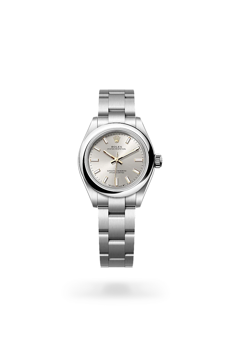 Rolex Oyster Perpetual in Oystersteel, M276200-0001 - Shreve Palo Alto