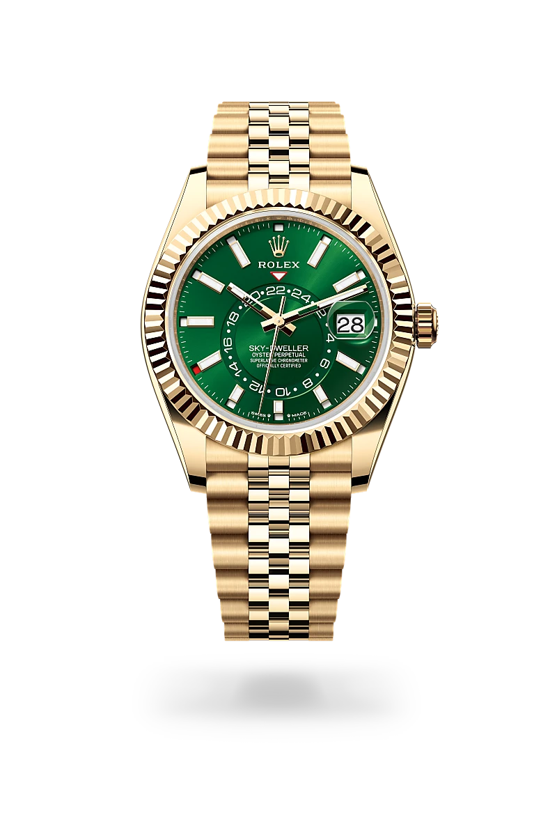 Rolex Sky-Dweller in 18 kt yellow gold, M336938-0008 - Shreve Palo Alto