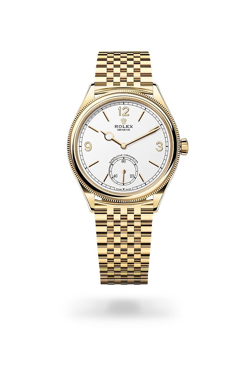 Rolex 1908 in 18 kt yellow gold, M52508-0008 - Shreve Palo Alto