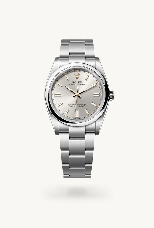 rolex Oyster Perpetual in Oystersteel, M126000-0001 - Rolex Boutique - Palo Alto