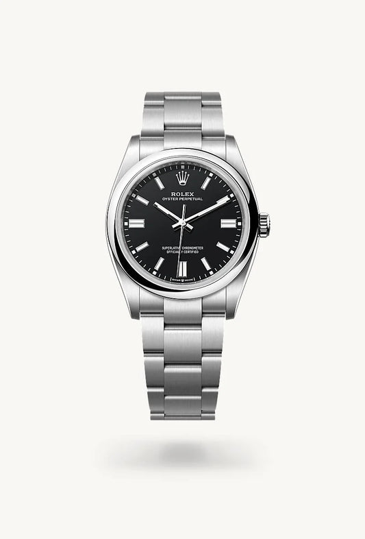 rolex Oyster Perpetual in Oystersteel, M126000-0014 - Rolex Boutique - Palo Alto