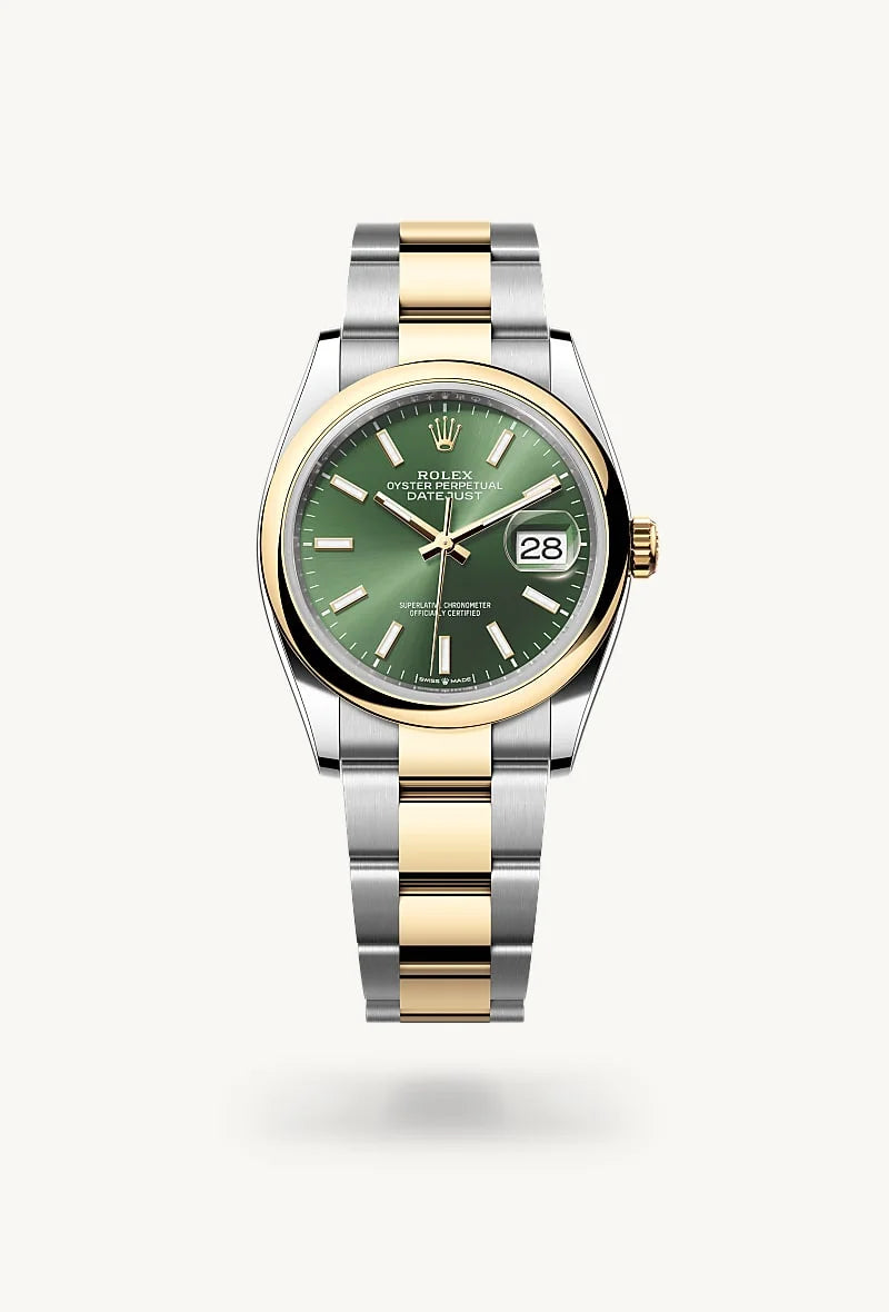 Rolex Datejust 36 Yellow Rolesor - combination of Oystersteel and yellow gold, M126203-0058