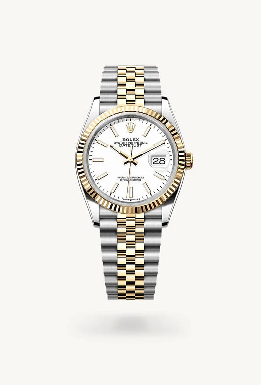 rolex Datejust in Yellow Rolesor - combination of Oystersteel and yellow gold, M126233-0019 - Rolex Boutique - Palo Alto