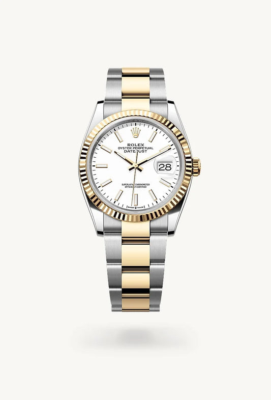 rolex Datejust in Yellow Rolesor - combination of Oystersteel and yellow gold, M126233-0020 - Rolex Boutique - Palo Alto