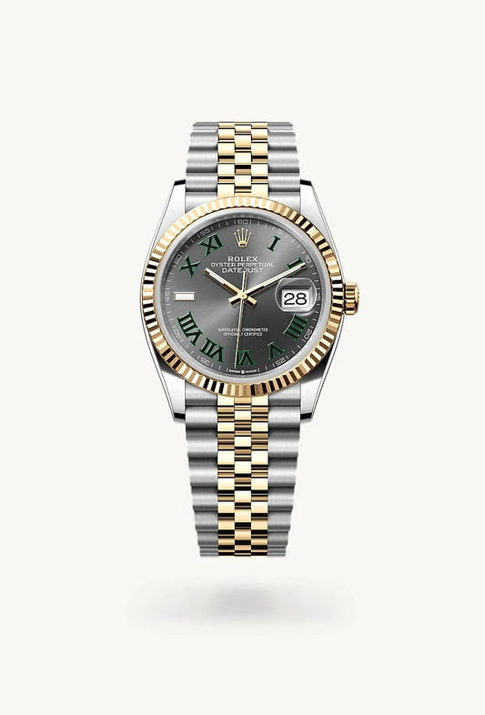 rolex Datejust in Yellow Rolesor - combination of Oystersteel and yellow gold, M126233-0035 - Rolex Boutique - Palo Alto
