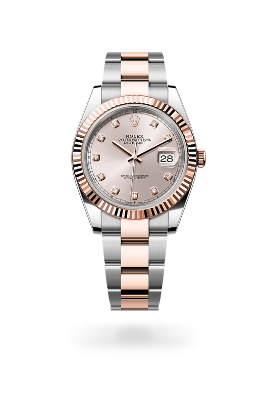rolex Datejust in Everose Rolesor - combination of Oystersteel and Everose gold, M126331-0007 - Rolex Boutique - Palo Alto