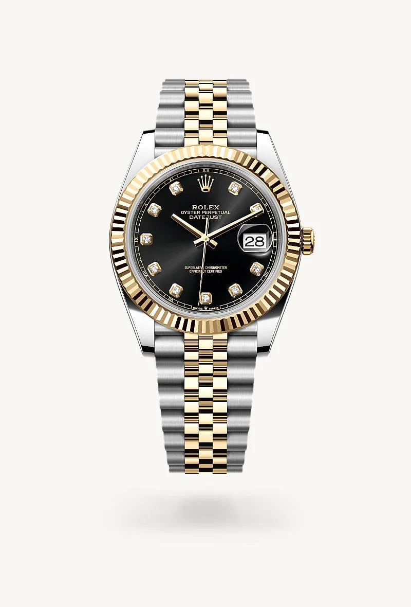 Rolex Datejust in Yellow Rolesor - combination of Oystersteel and yellow gold, M126333-0006 - Rolex Boutique Palo Alto