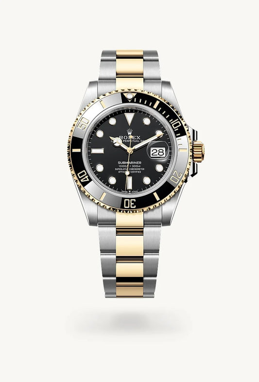 rolex Submariner in Yellow Rolesor - combination of Oystersteel and yellow gold, M126613LN-0002 - Rolex Boutique - Palo Alto