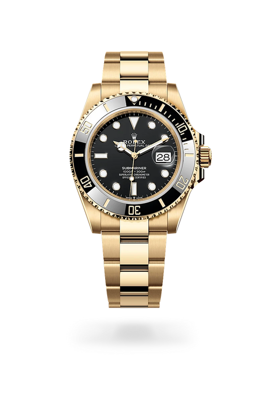 rolex Submariner in 18 kt yellow gold, M126618LN-0002 - Rolex Boutique - Palo Alto