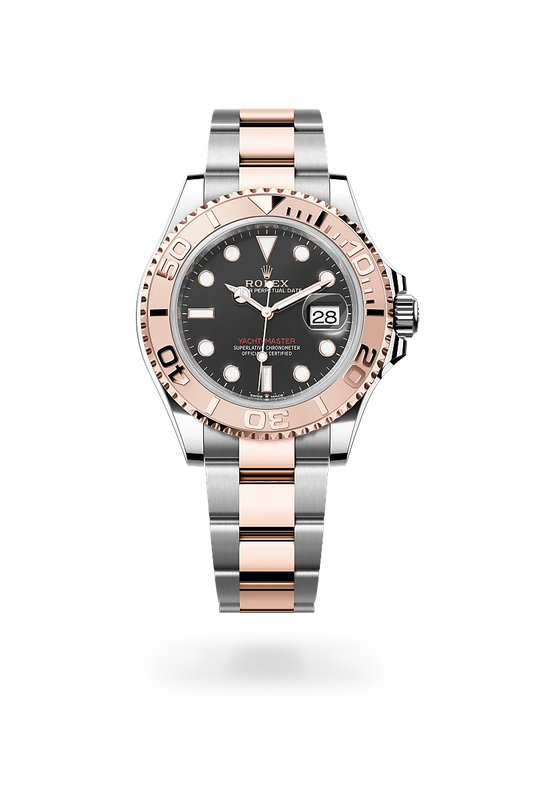 rolex Yacht-Master in Everose Rolesor - combination of Oystersteel and Everose gold, M126621-0002 - Rolex Boutique - Palo Alto