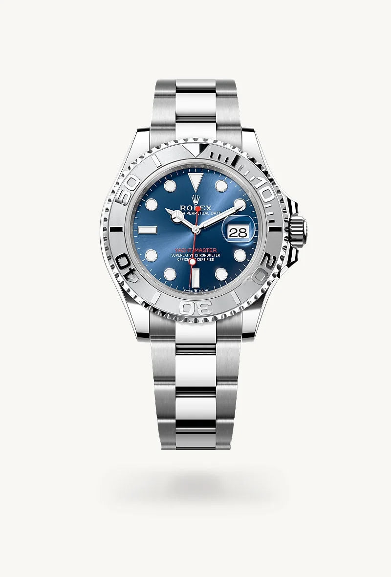 Rolex Yacht-Master in Rolesium - combination of Oystersteel and platinum, M126622-0002 - Rolex Boutique Palo Alto