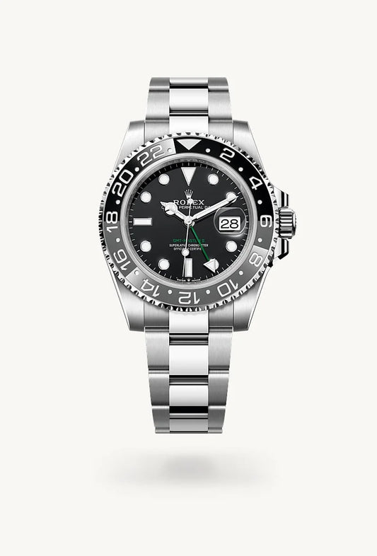 rolex GMT-Master II in Oystersteel, M126710GRNR-0004 - Rolex Boutique - Palo Alto