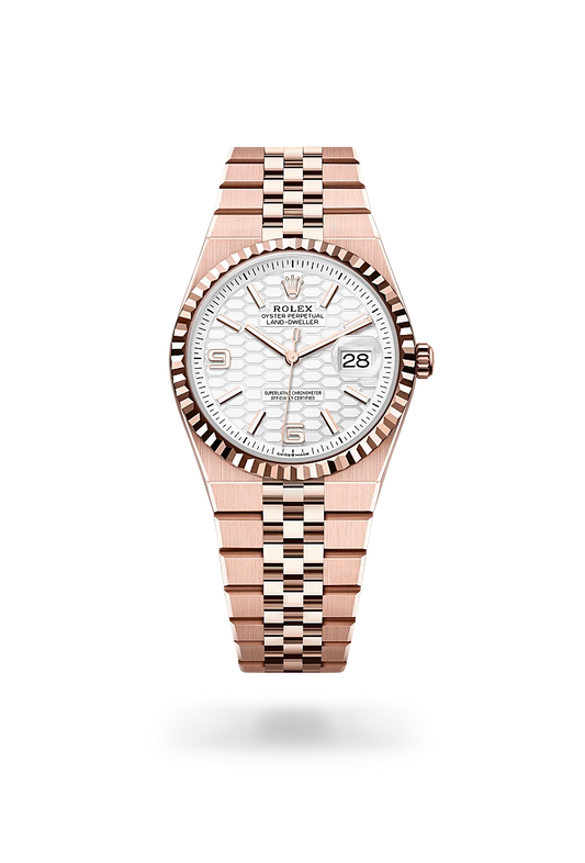 rolex Land-Dweller in 18 kt Everose gold, M127235-0001 - Rolex Boutique - Palo Alto
