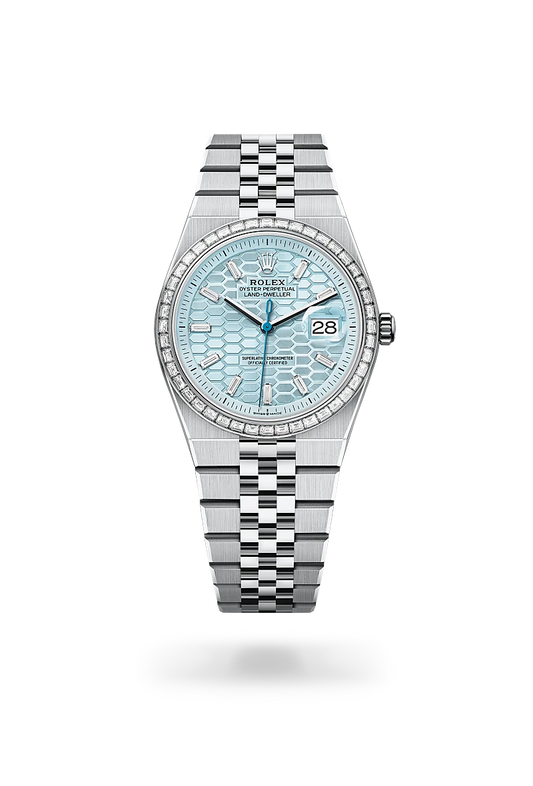 rolex Land-Dweller in Platinum, M127286TBR-0001 - Rolex Boutique - Palo Alto