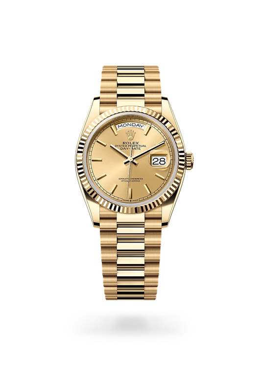 rolex Day-Date in 18 kt yellow gold, M128238-0045 - Rolex Boutique - Palo Alto