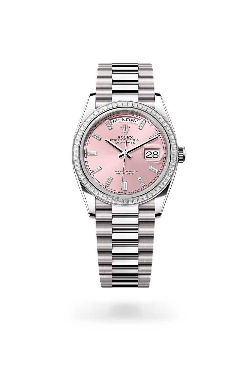Rolex Day-Date in 18 kt white gold, M128399TBR-0029 - Smart Age Solutions