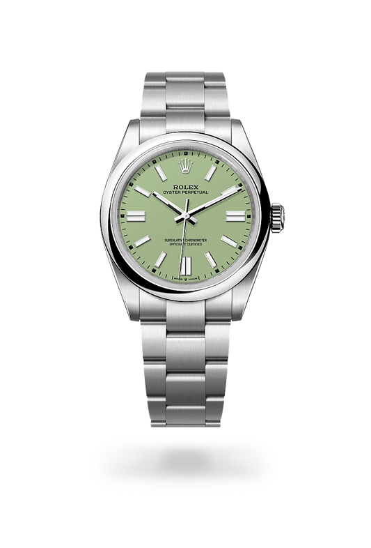 rolex Oyster Perpetual in Oystersteel, M134300-0006 - Rolex Boutique - Palo Alto