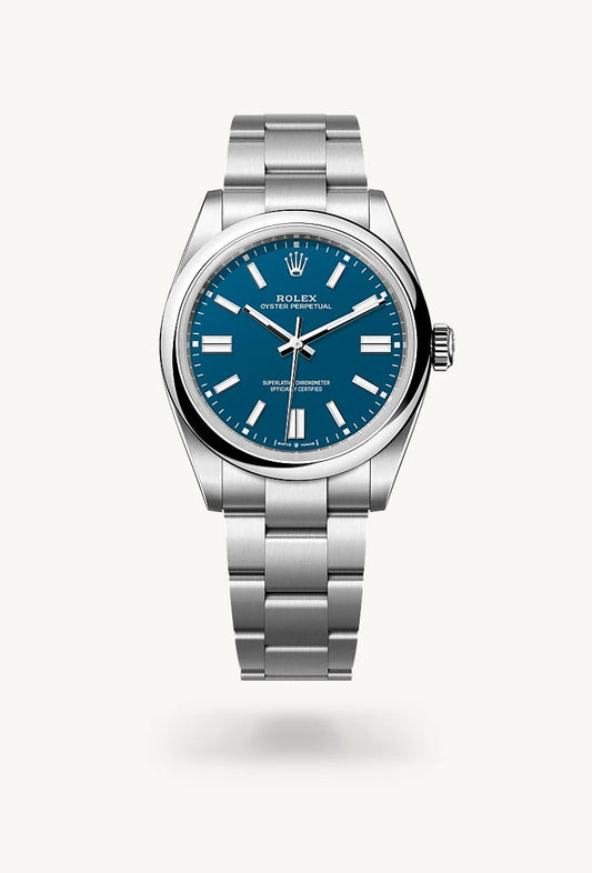 rolex Oyster Perpetual in Oystersteel, M134300-0009 - Rolex Boutique - Palo Alto