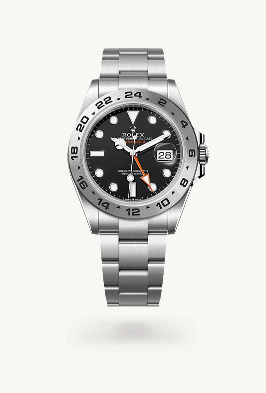 rolex Explorer II in Oystersteel, M226570-0002 - Rolex Boutique - Palo Alto