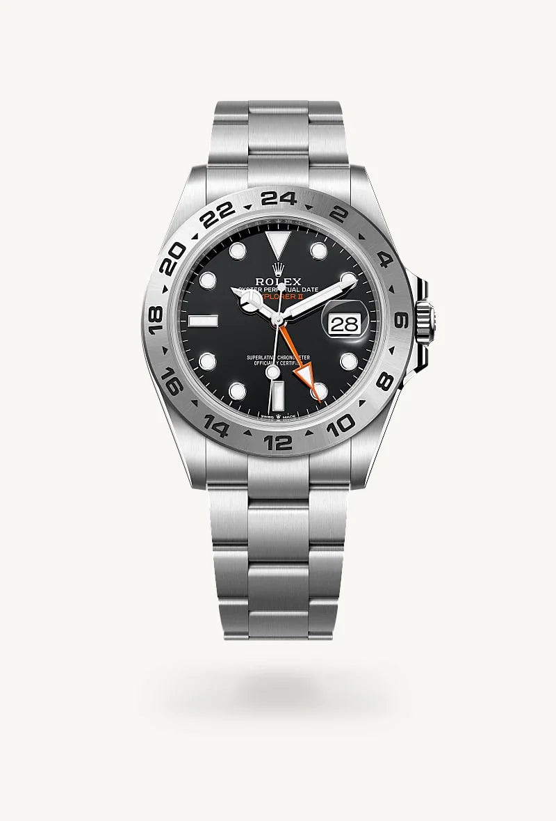 Rolex Explorer II in Oystersteel, M226570-0002 - Rolex Boutique Palo Alto
