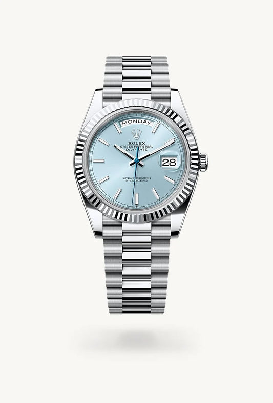rolex Day-Date in Platinum, M228236-0018 - Rolex Boutique - Palo Alto