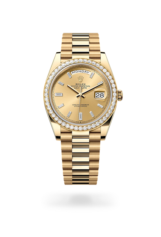 rolex Day-Date in 18 kt yellow gold, M228348RBR-0002 - Rolex Boutique - Palo Alto