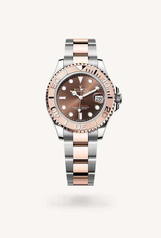 rolex Yacht-Master in Everose Rolesor - combination of Oystersteel and Everose gold, M268621-0003 - Rolex Boutique - Palo Alto