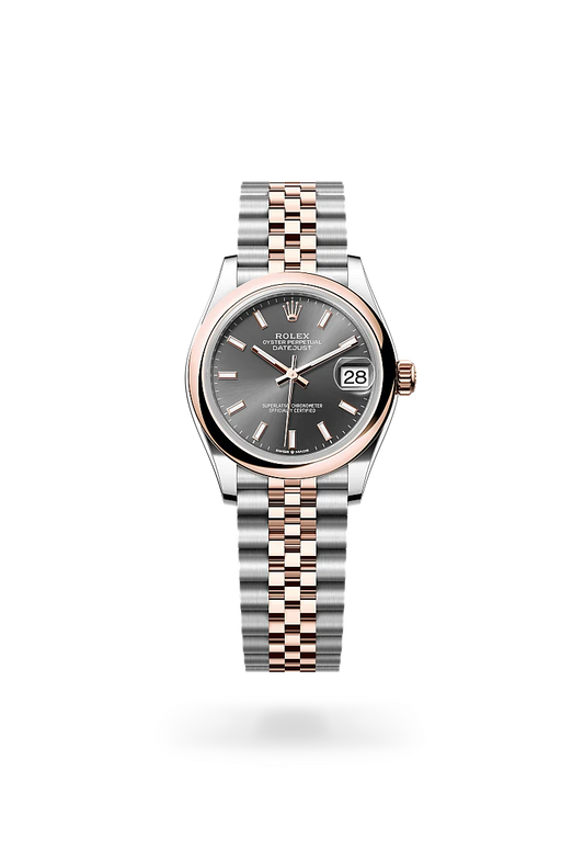 rolex Datejust in Everose Rolesor - combination of Oystersteel and Everose gold, M278241-0018 - Rolex Boutique - Palo Alto