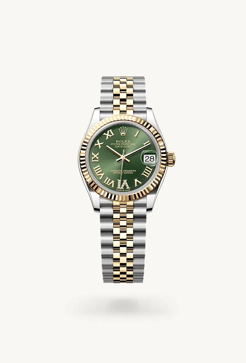 Rolex Datejust in Yellow Rolesor - combination of Oystersteel and yellow gold, M278273-0016 - Rolex Boutique Palo Alto