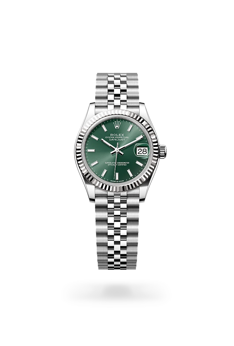 Rolex Datejust in White Rolesor - combination of Oystersteel and white gold, M278274-0018 - Smart Age Solutions