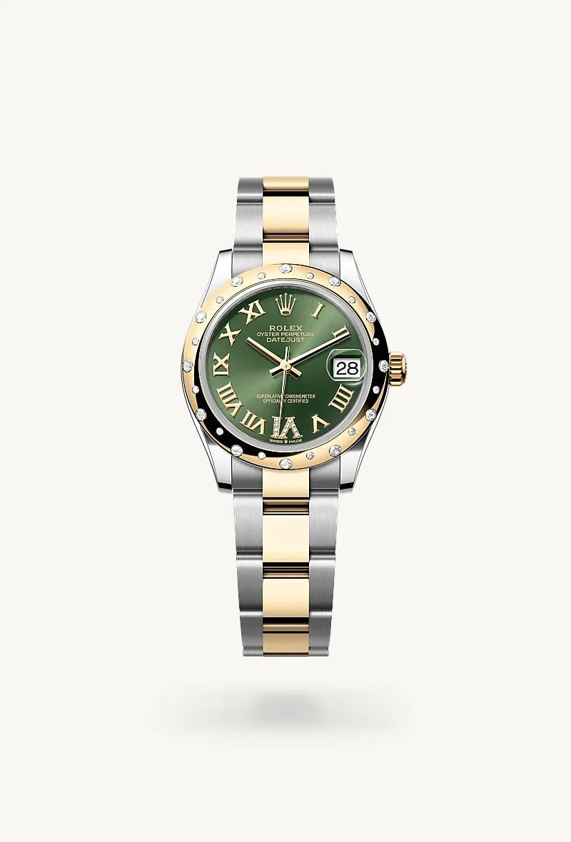 Rolex Datejust 31 Yellow Rolesor - combination of Oystersteel and yellow gold, M278343RBR-0015