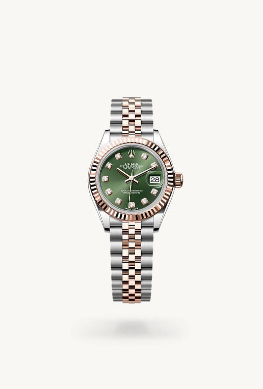 rolex Lady-Datejust in Everose Rolesor - combination of Oystersteel and Everose gold, M279171-0007 - Rolex Boutique - Palo Alto