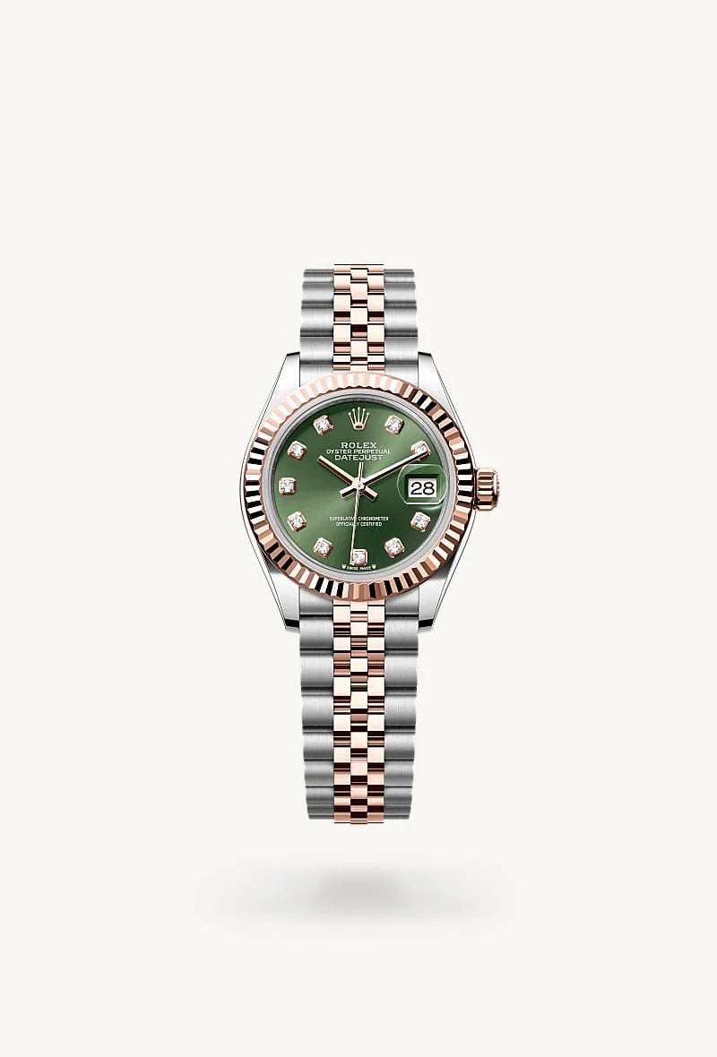Rolex Lady-Datejust in Everose Rolesor - combination of Oystersteel and Everose gold, M279171-0007 - Rolex Boutique Palo Alto