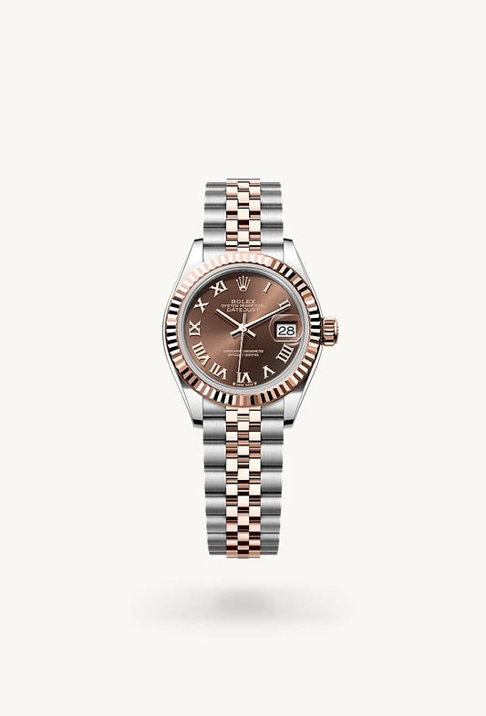 rolex Lady-Datejust in Everose Rolesor - combination of Oystersteel and Everose gold, M279171-0009 - Rolex Boutique - Palo Alto