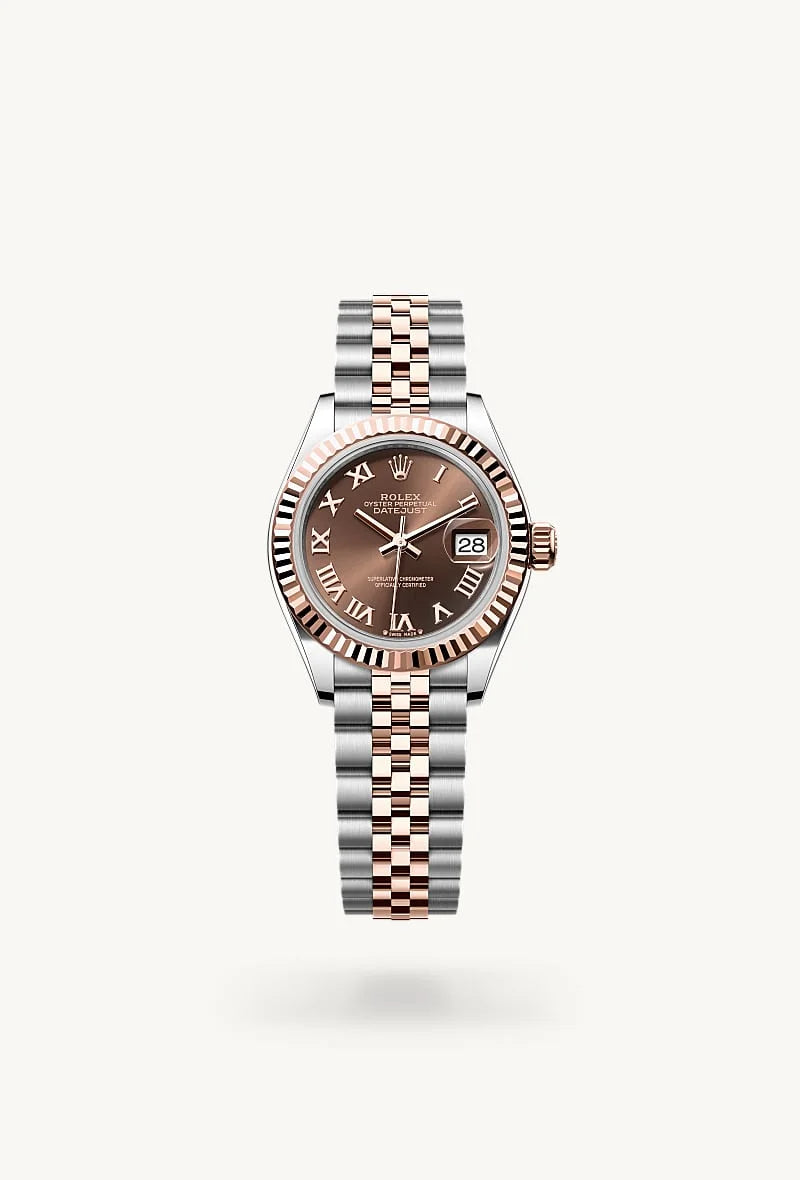 Rolex Lady-Datejust in Everose Rolesor - combination of Oystersteel and Everose gold, M279171-0009 - Rolex Boutique Palo Alto