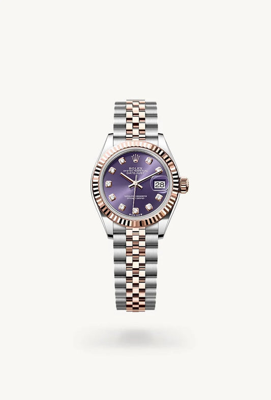 rolex Lady-Datejust in Everose Rolesor - combination of Oystersteel and Everose gold, M279171-0015 - Rolex Boutique - Palo Alto