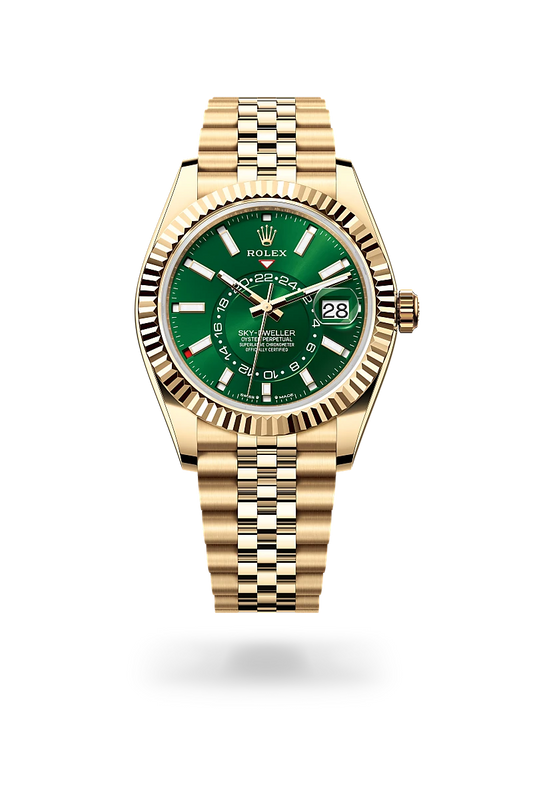 rolex Sky-Dweller in 18 kt yellow gold, M336938-0008 - Rolex Boutique - Palo Alto